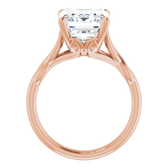 rose gold emerald