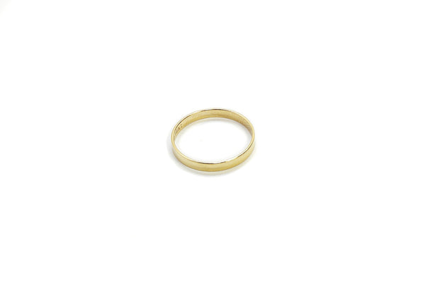 Gold Band Ring - 14K GF