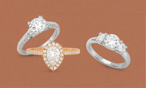 Solitaire vs. Halo: Popular Engagement Ring Settings