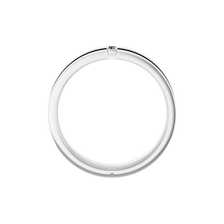 Baguette Diamond Band 7mm
