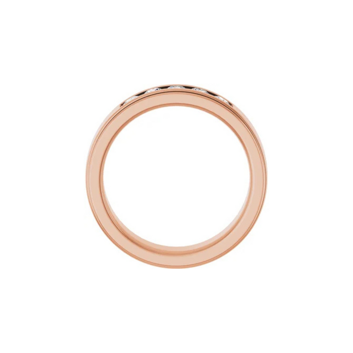 5-Stone Channel Set Band 7mm