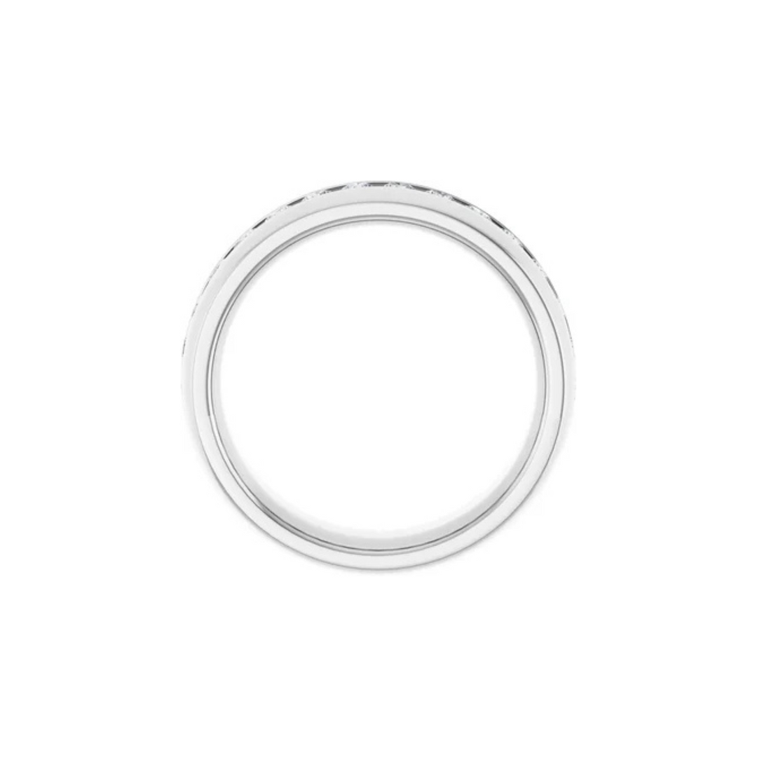 Classic Channel Set Diamond Band 7mm