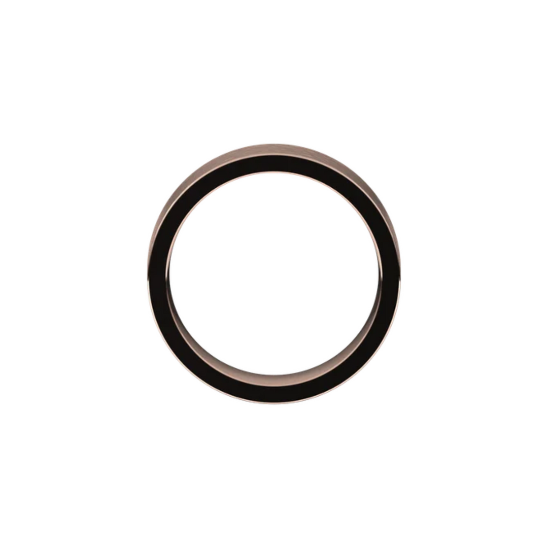 Satin Hammer Flat Band 6mm