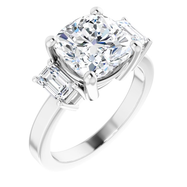 Qalb With 5.69 Carat Oval Shape Lab Diamond