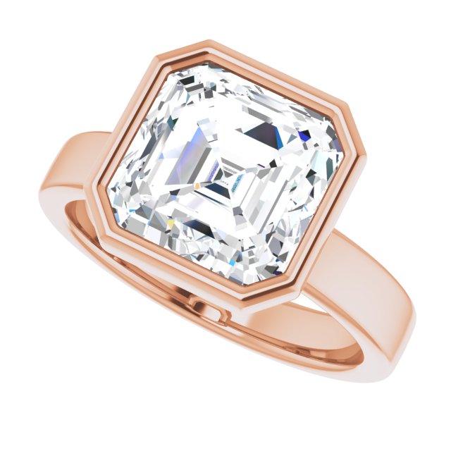 Xol With 1.0 Carat Emerald Shape Natural Diamond