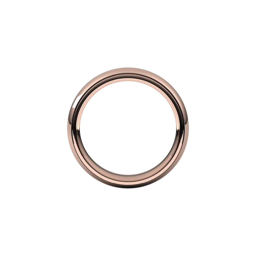Milgrain Edge Wedding Band 5mm