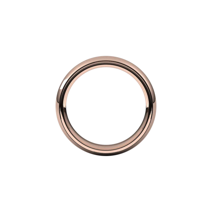 Milgrain Edge Wedding Band 5mm
