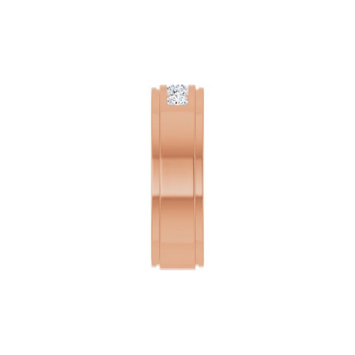5-Stone Channel Set Band 7mm