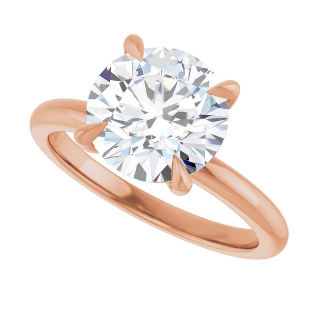 Libi With 1.01 Carat Round Shape Natural Diamond