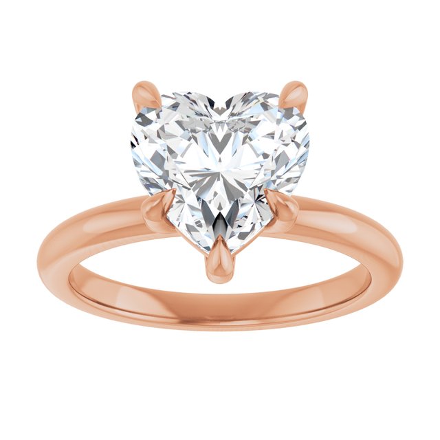 rose gold heart