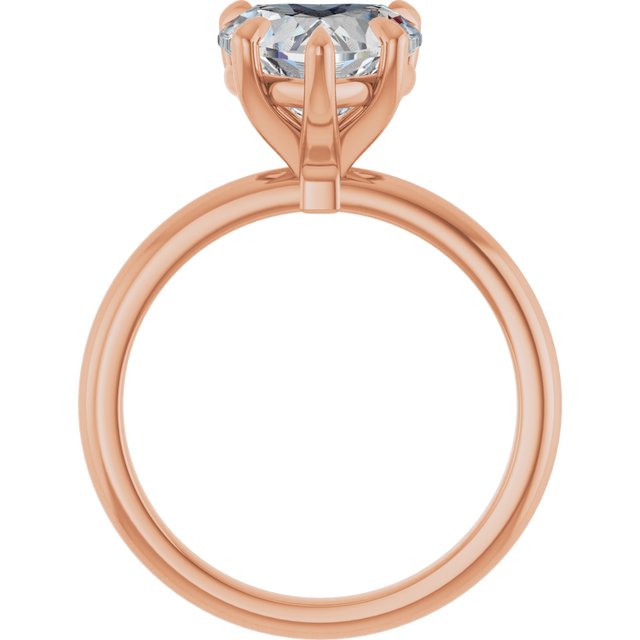 rose gold heart