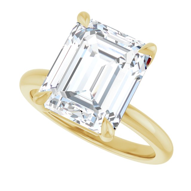 Libi With 1.02 Carat Emerald Shape Natural Diamond (Certificate No: 560222964)