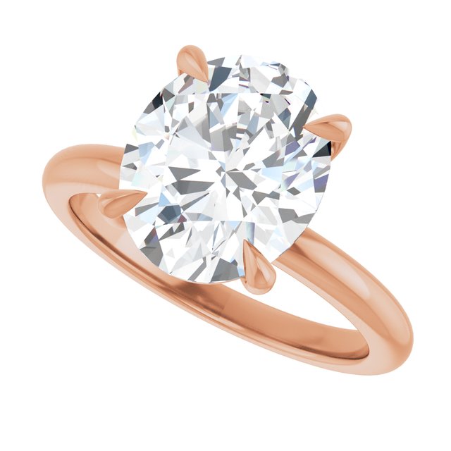 Libi With 1.02 Carat Oval Shape Natural Diamond