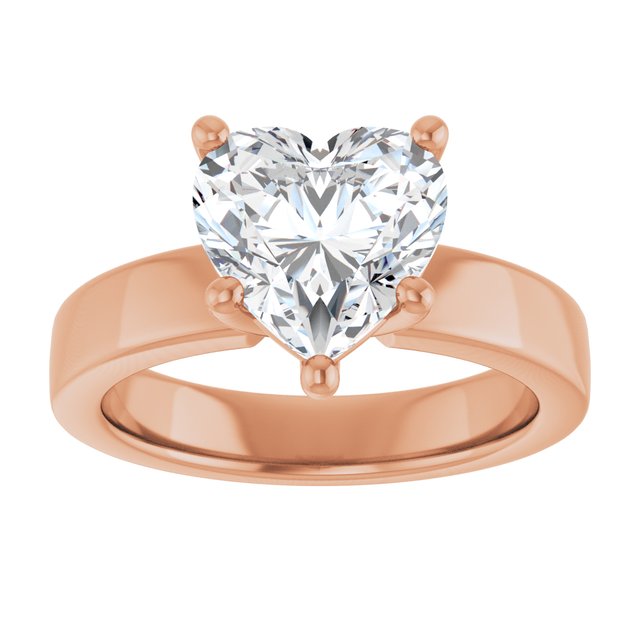 rose gold heart