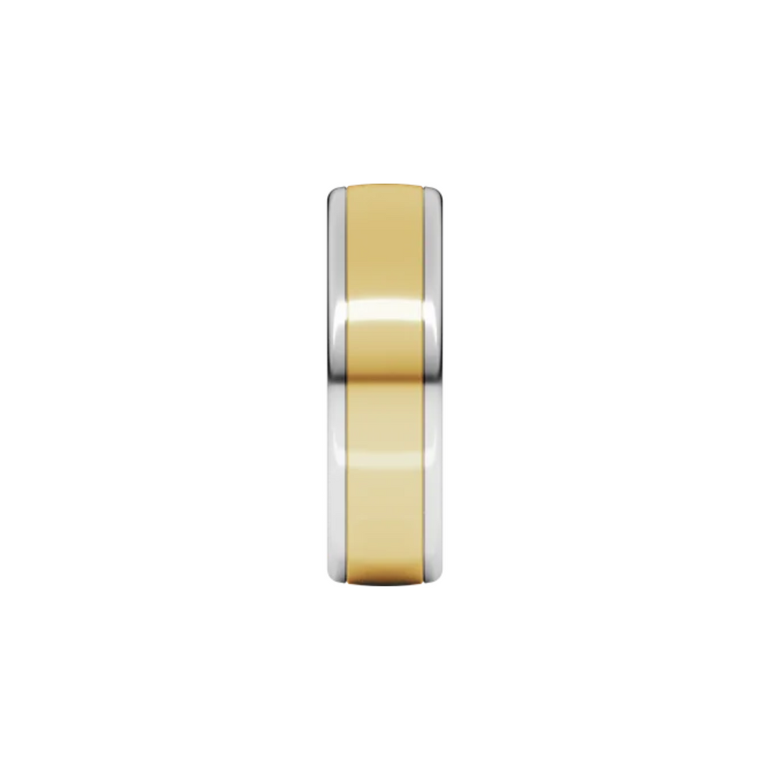 Two-Tone Classic Band 6mm