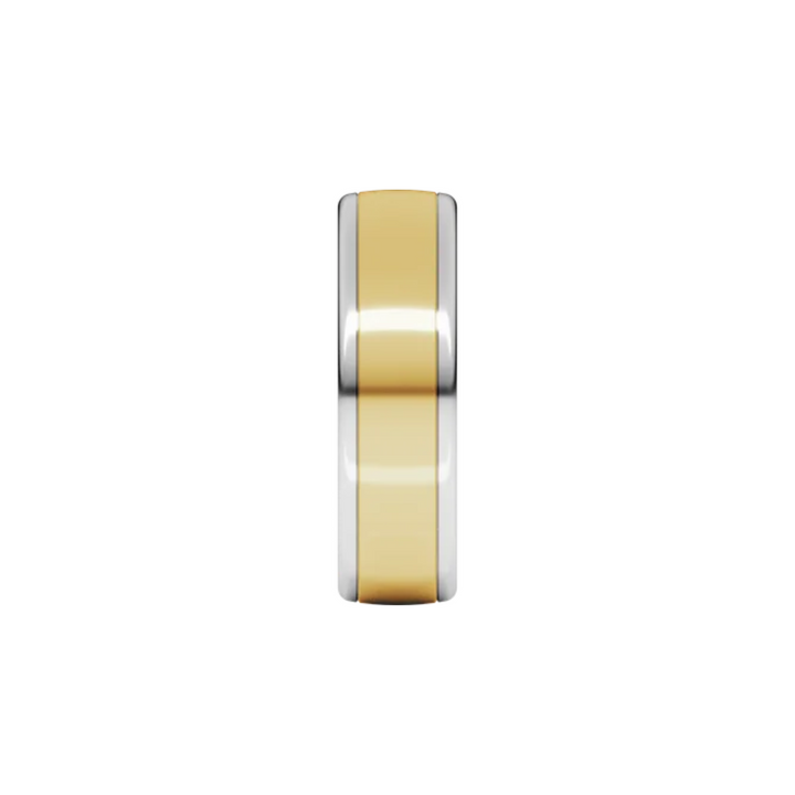 Two-Tone Classic Band 6mm