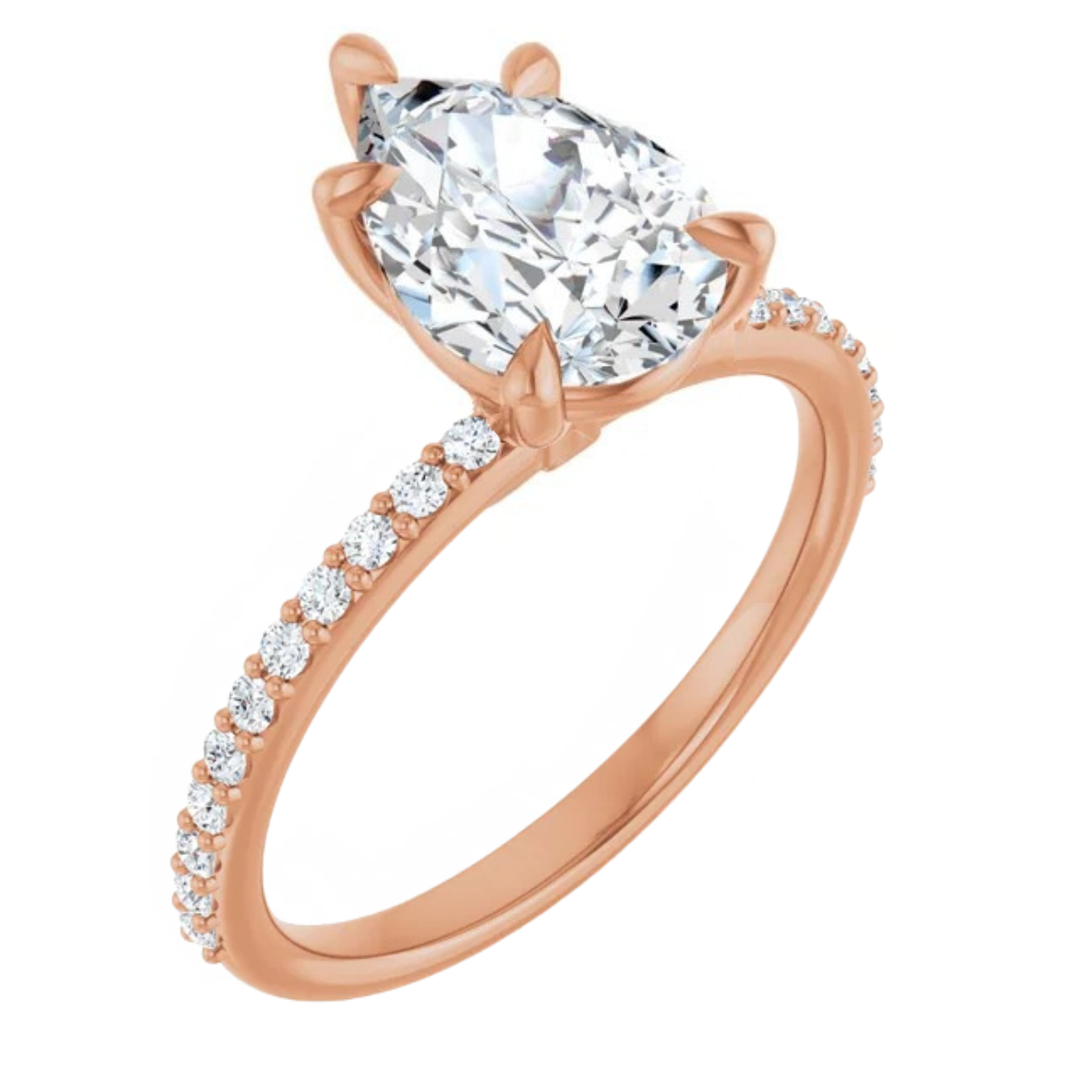 rose gold pear