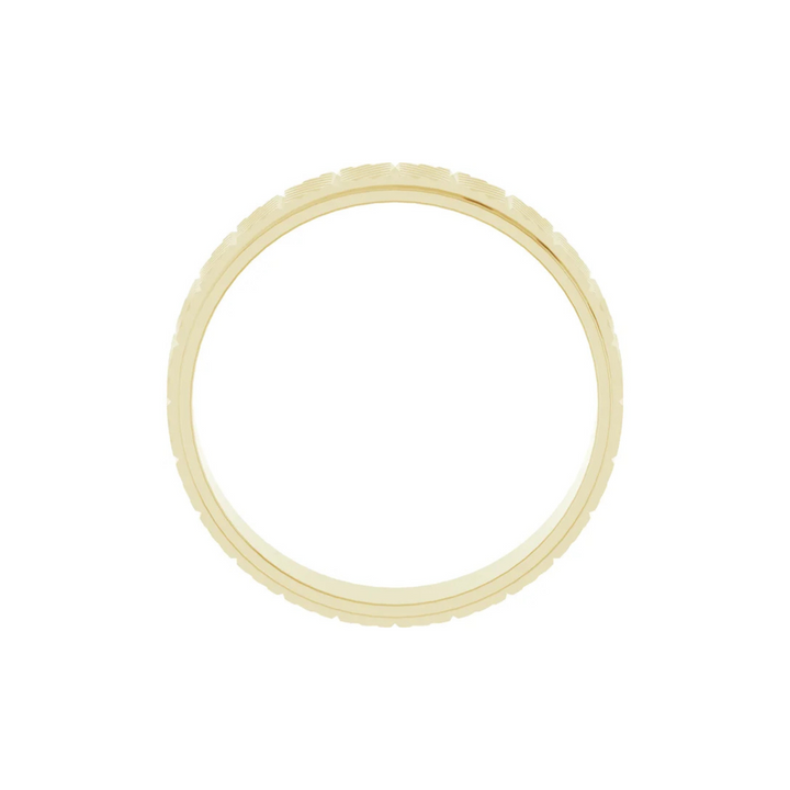 Chevron Grooved Flat Fit 6mm