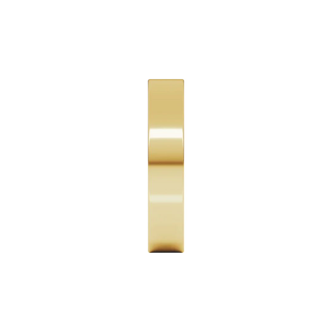 Flat Comfort Fit 4mm