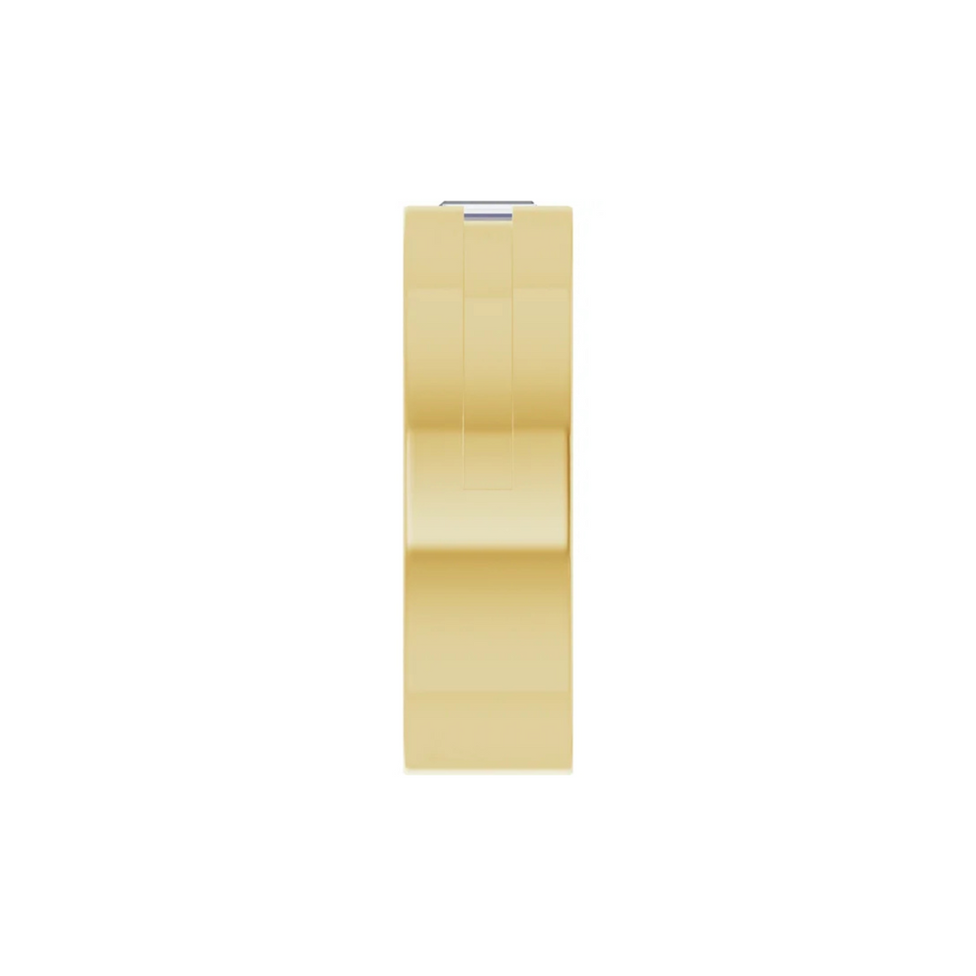 Baguette Diamond Band 7mm