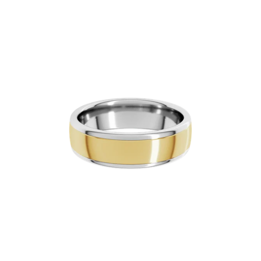Two-Tone Classic Band 6mm