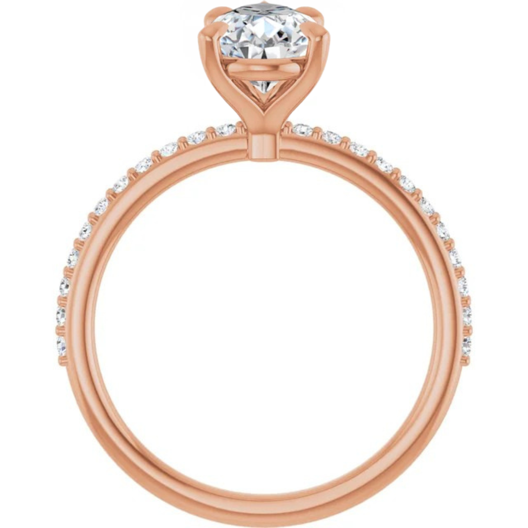 rose gold pear