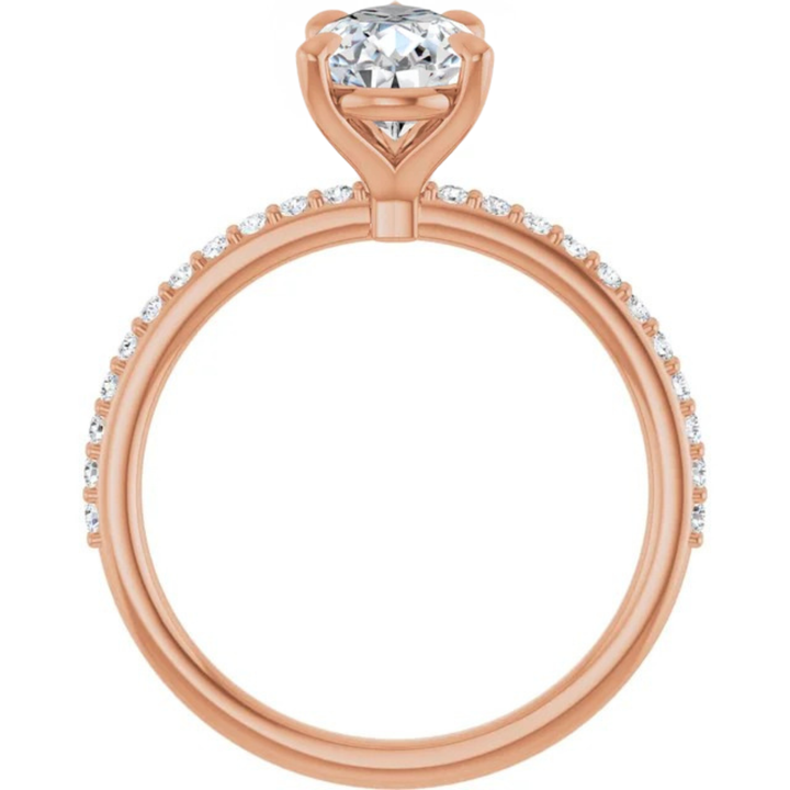 rose gold pear