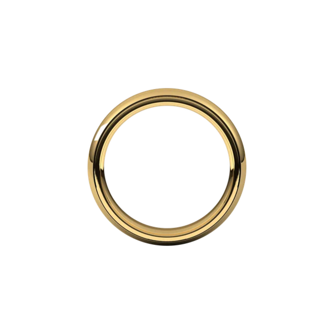 Milgrain Edge Wedding Band 5mm