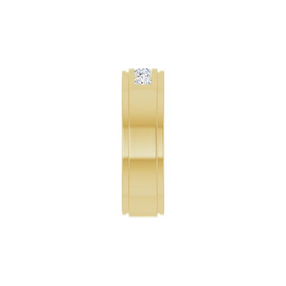 5-Stone Channel Set Band 7mm