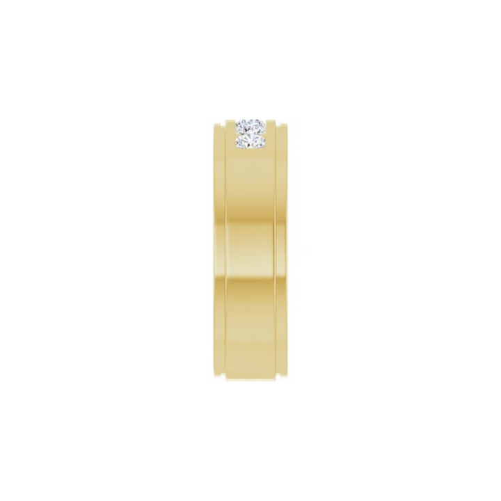 5-Stone Channel Set Band 7mm