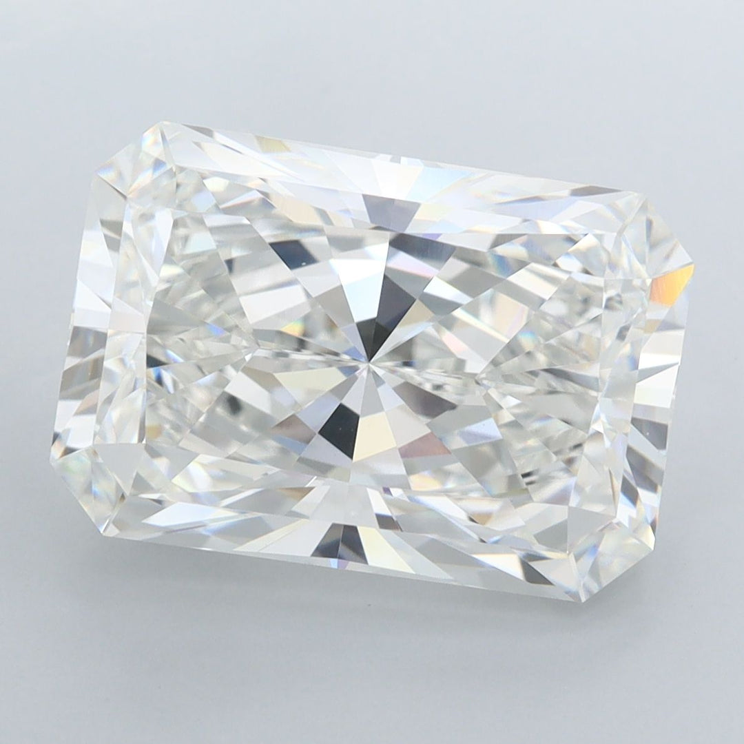 7.67 Carat Radiant Shape Lab Grown Diamond