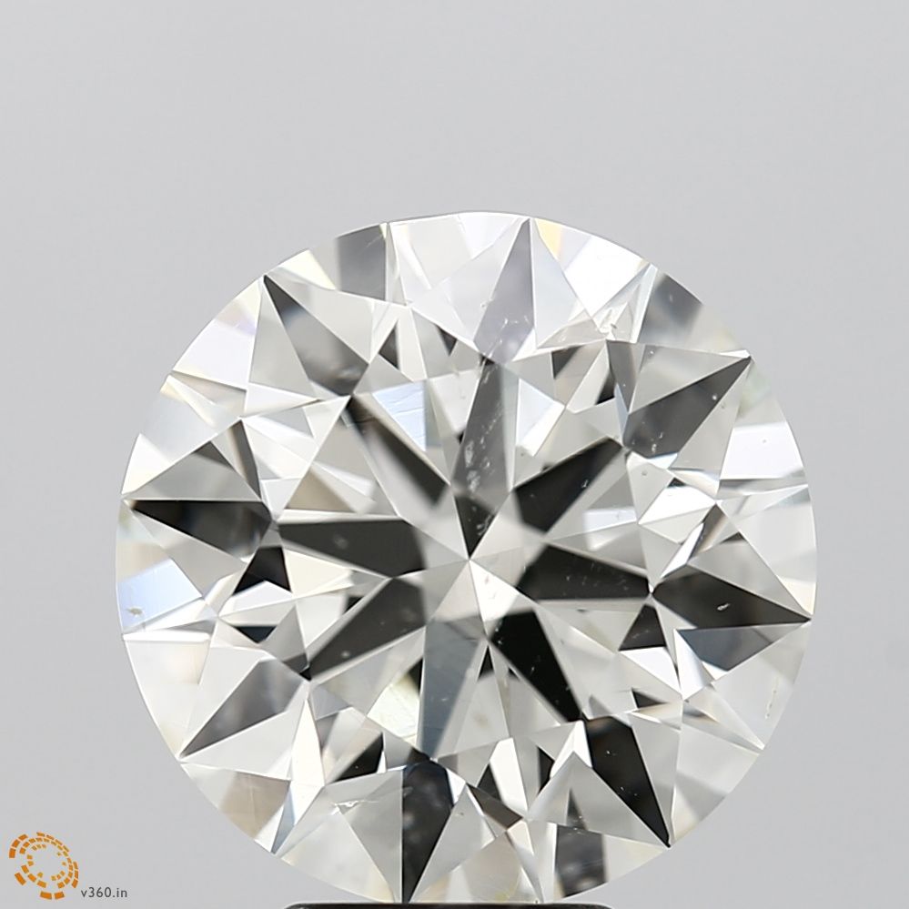 5.98 Carat Round Shape Natural Diamond