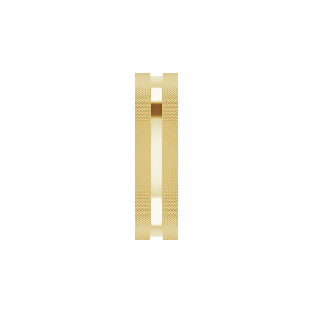 Knurled Edge Flat Band 6mm