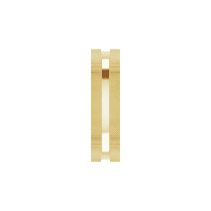 Knurled Edge Flat Band 6mm