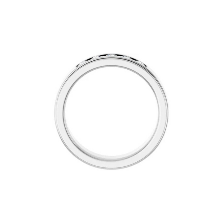 5-Stone Channel Set Band 7mm