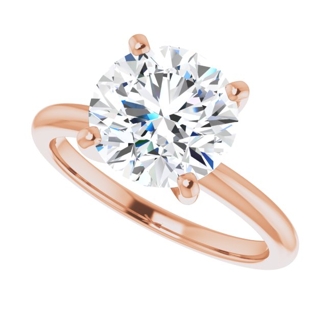 Moyo With 1.0 Carat Round Shape Natural Diamond (Certificate No: 651431097)