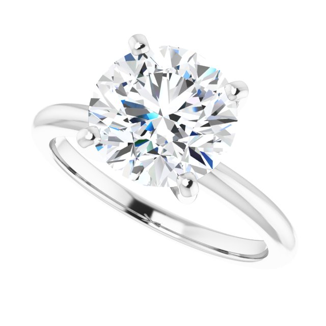 Moyo With 1.01 Carat Round Shape Natural Diamond