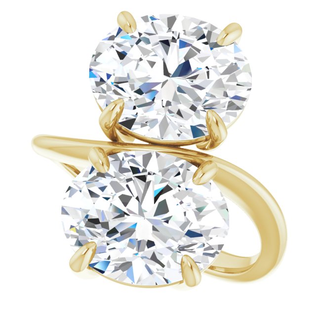 Pular With 1.0 Carat Oval Shape Natural Diamond