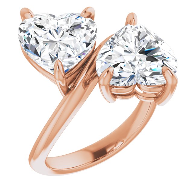 rose gold heart