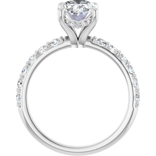 platinum oval