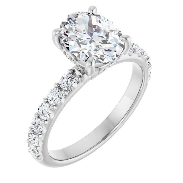 platinum oval