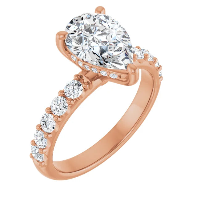 rose gold pear