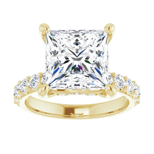 yellow gold princess