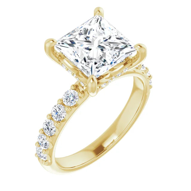 yellow gold princess