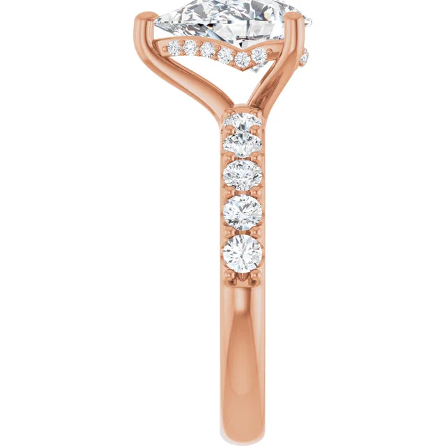 rose gold pear