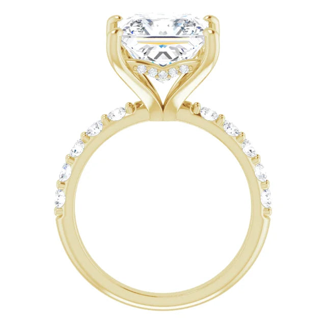 yellow gold princess