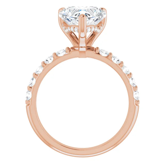 rose gold heart
