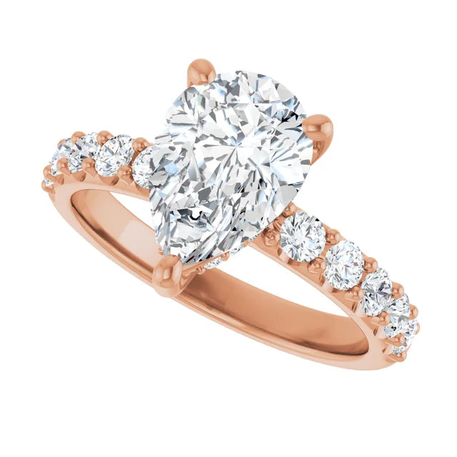 rose gold pear