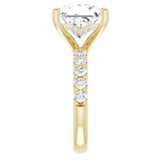 yellow gold princess
