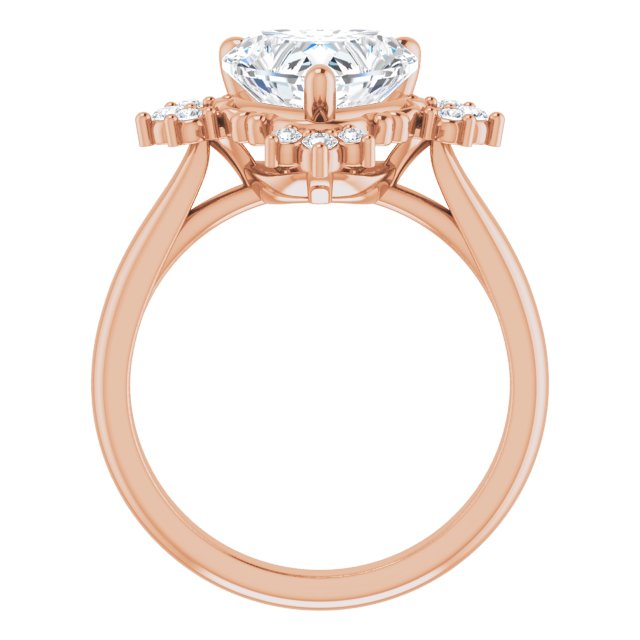 rose gold heart